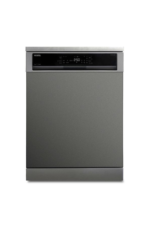 VESTEL 2'li Inoks Beyaz Eşya Seti (NFK60122 EX BUZDOLABI BM 5312 X BULAŞIK) - Görsel 3