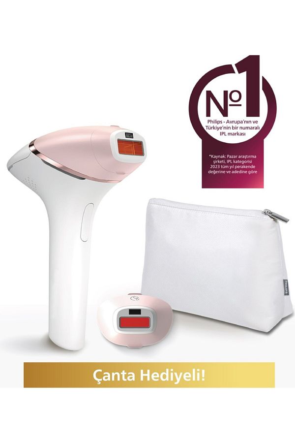Philips Lumea En Hızlı Yüz&Vücut 2 Başlıklı Lazer Epilasyon IPL Tüy Alma Cihazı, 450,000 ATM - Görsel 2