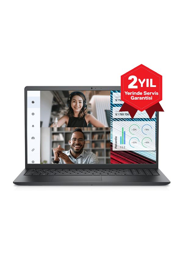 Dell Vostro 3520 i5-1235U 8GB 512GB SSD 15.6 FHD Ubuntu N3002PVNB3520UBU - Görsel 4