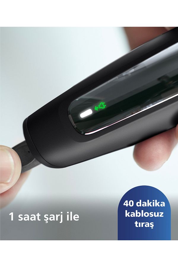 Philips 5000 Serisi Sinek Kaydı Tıraş Makinesi S5445/03- Islak/kuru - Görsel 8