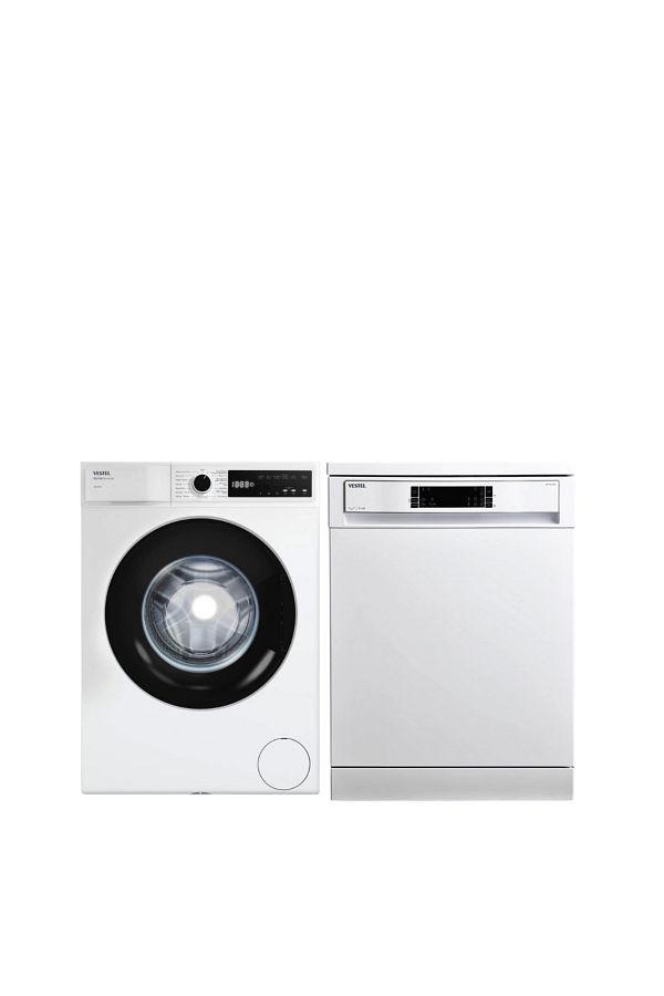 VESTEL 2'li Opal Beyaz Eşya Seti (CMI 76201 ÇAMAŞIR BM 4212 BULAŞIK)