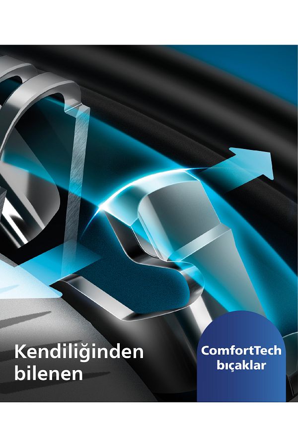 Philips 5000 Serisi Sinek Kaydı Tıraş Makinesi S5445/03- Islak/kuru - Görsel 4