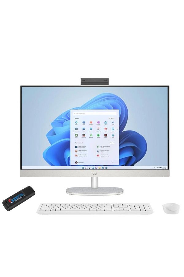 HP 27-CR0001NT I7-1355U 16GB 512GB SSD 27" Fhd IPS Intel Irıs Xe W11HOME 8898B1EAW14+ZETTAUSBBELLEK