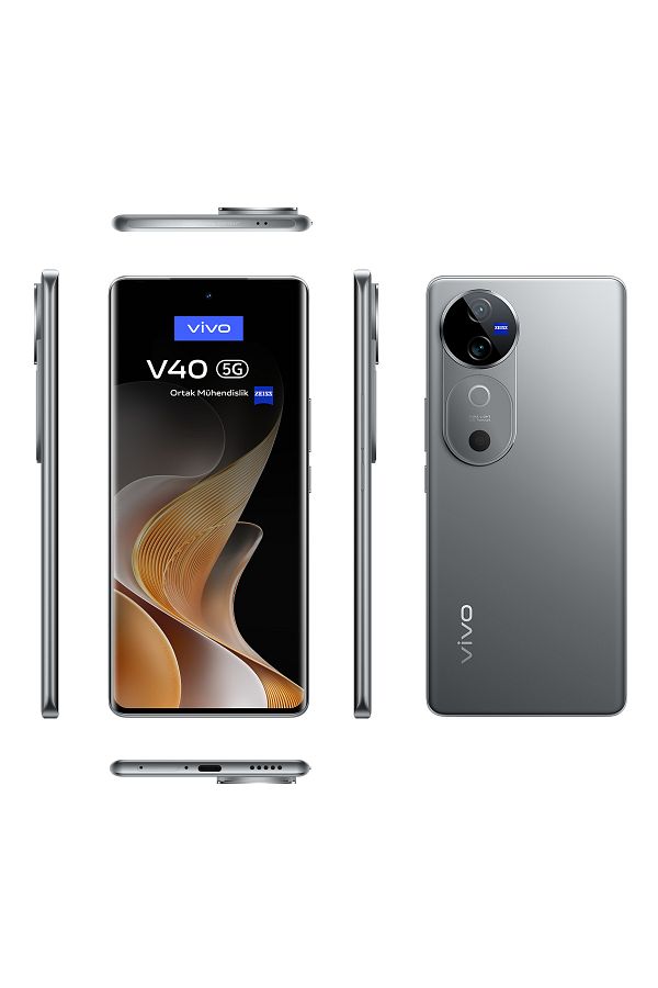 Vivo V40 5G 256 GB 12 GB Ram Titanyum Gri Cep Telefonu(vivo Türkiye Garantili) - Görsel 4