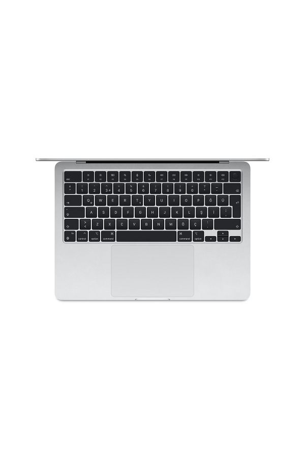 Apple 13-inch MacBook Air: Apple M3 chip with 8-core CPU and 10-core GPU, 24GB, 512GB SSD - Gümüş - Görsel 2