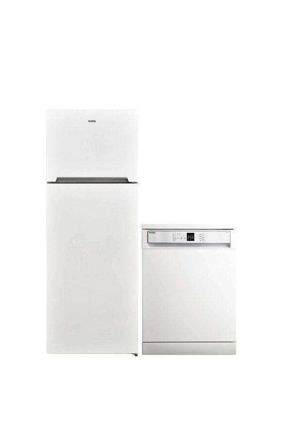 VESTEL 2'li Beyaz Eşya Seti (NF52111 BUZDOLABI BM 3121 BULAŞIK)