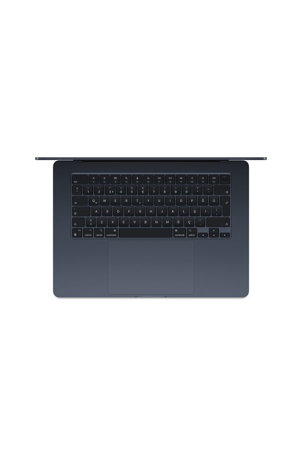 Apple 15-inch MacBook Air: Apple M3 chip with 8-core CPU and 10-core GPU, 16GB, 256GB SSD - Gece Yarısı - Görsel 2