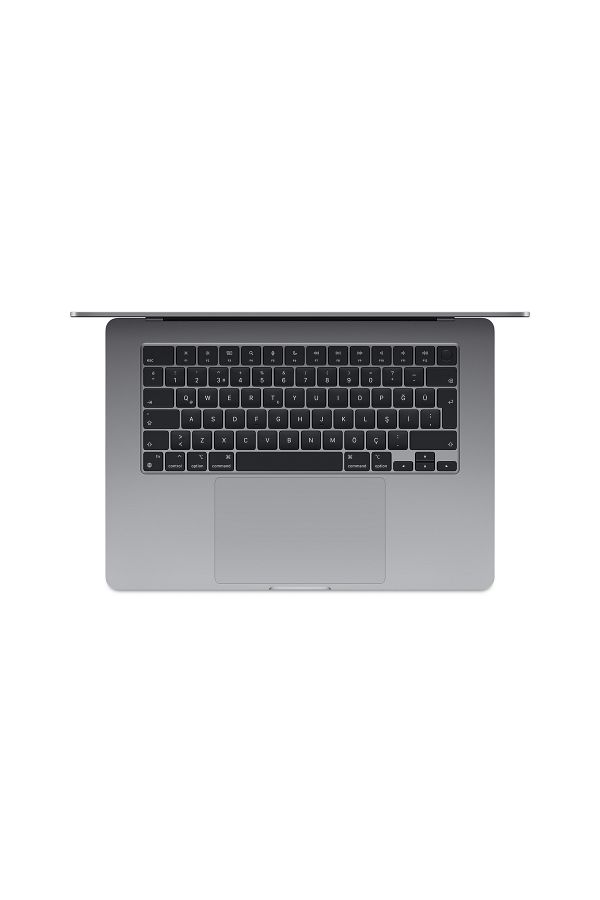 Apple 15-inch MacBook Air: Apple M3 chip with 8-core CPU and 10-core GPU, 24GB, 512GB SSD - Uzay Grisi - Görsel 2