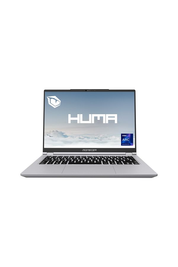 MONSTER Huma H4 V6.1.6 Core Ultra 7 155H 8 GB RAM 500 GB SSD Intel Arc Graphics FreeDOS 14" QHD 120 Hz