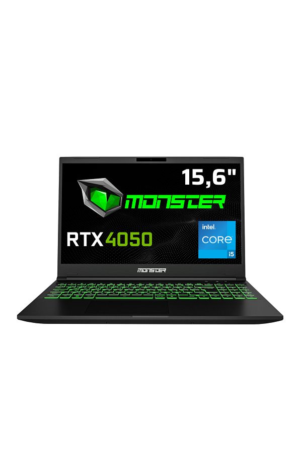 MONSTER Abra A5 V20.2.1 Intel Core i5 13500H 16 GB RAM 1 TB SSD 6 GB RTX 4050 Windows 11 15,6" FHD 144 Hz