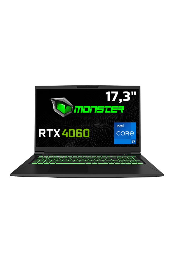 MONSTER Tulpar T7 V20.6 Intel Core i7 13700H 16 GB RAM 500 GB SSD 8 GB RTX 4060 FreeDos 17,3" FHD 144 Hz