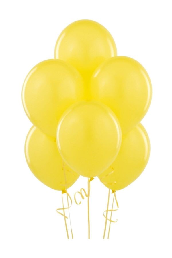 Sarı Metalik Balon 10'lu