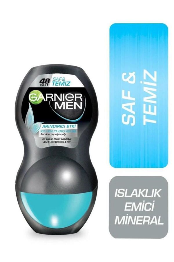 Men Saf Ve Temiz Arındırııcı Etki Roll-on 50 ml