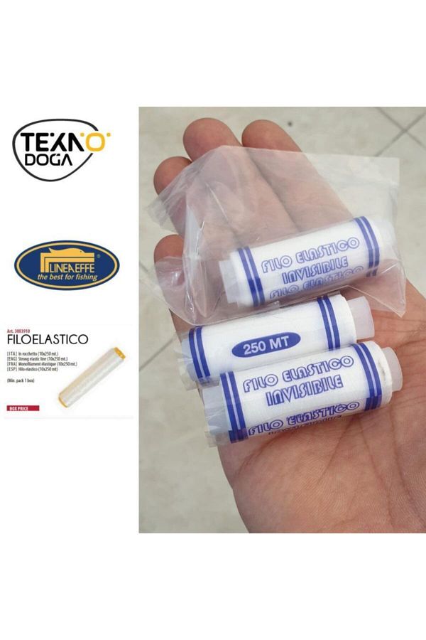 Yem Ipi Filo Elastico 250m Elastik Yem Bağlama 2'li Paket AvAlemi