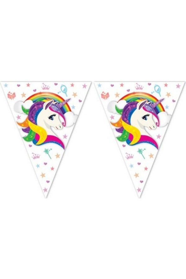 Lisanslı Unicorn Bayrak Flama