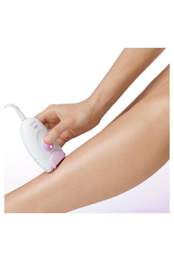 Braun Silk-épil 3 3274 Epilatör - 2 Ek Ataşmanlı Kablolu Epilatör - Beyaz/pembe - Görsel 2