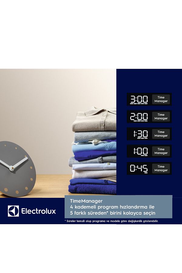Electrolux EW6F2282T 600 Serisi SensiCare 8 kg 1200 devir A sınıfı Çamaşır Makinesi - Görsel 5