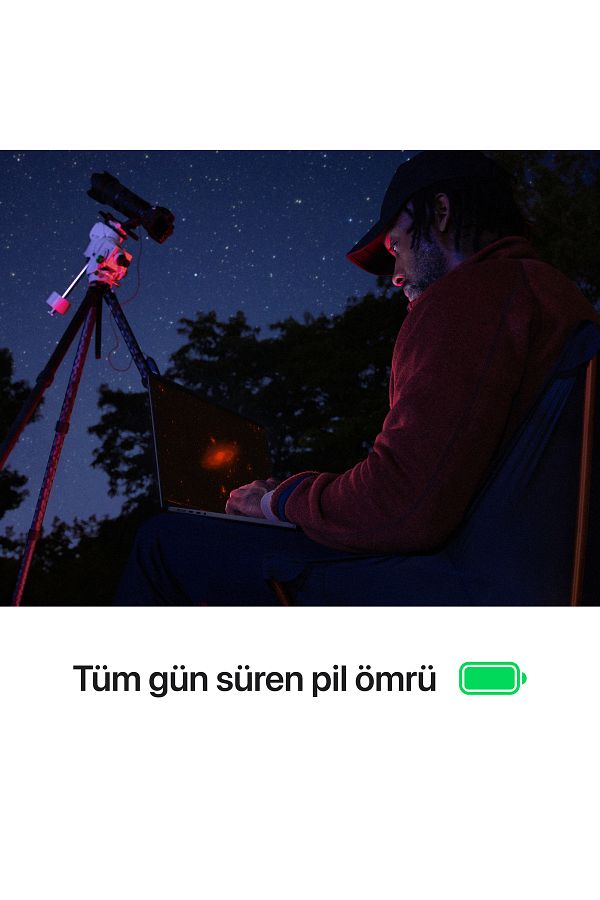 Apple 16" MacBook Pro: Apple M4 Pro chip with 14‑core CPU and 20‑core GPU, 24GB, 512GB SSD - Uzay Siyahı - Görsel 4