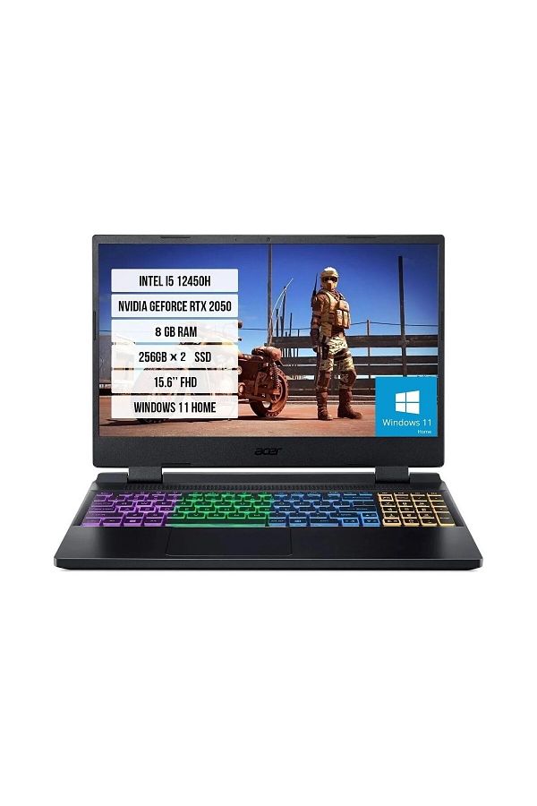 ACER Nıtro 5 Gamıng An515-58 Nh.qmzey.005a I5-12450h 8gb 256gb 256gb Ssd 4gb Gddr6 Rtx2050 15.6" Fhd