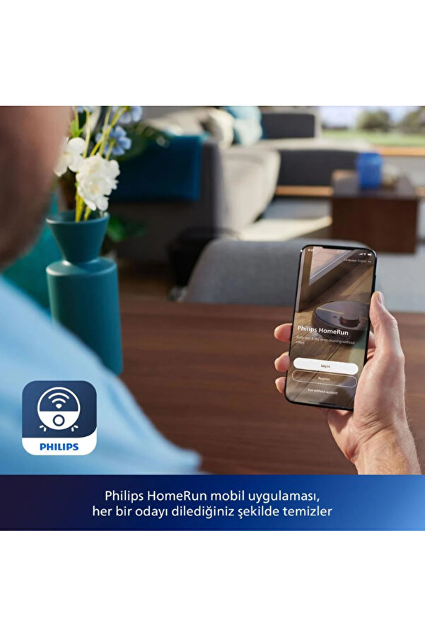 Philips XU7000/02 HomeRun 7000 Serisi Aqua Islak ve Kuru Temizlik Robotu - Görsel 6