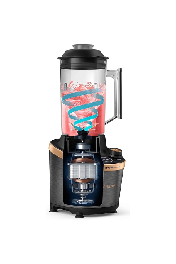 Philips Dual Chef Meyve Sıkacağı  Blender Siyah metal - Görsel 3