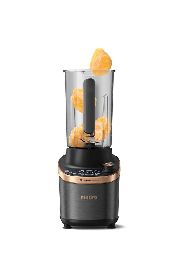 Philips Dual Chef Meyve Sıkacağı  Blender Siyah metal - Görsel 2