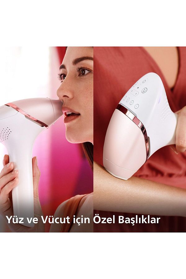 Philips Lumea En Hızlı Yüz&Vücut 2 Başlıklı Lazer Epilasyon IPL Tüy Alma Cihazı, 450,000 ATM - Görsel 8