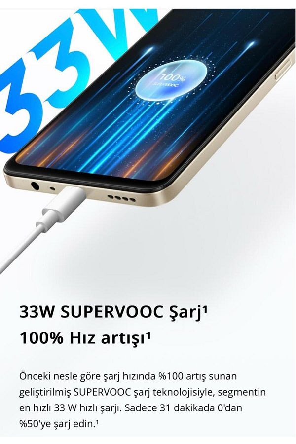 Realme C53 16 Gb Ram 8gb 8gb'a Kadar Dinamik Ram256 Gb) Kablolu Kulaklık Hediyeli Türkiye - Görsel 6