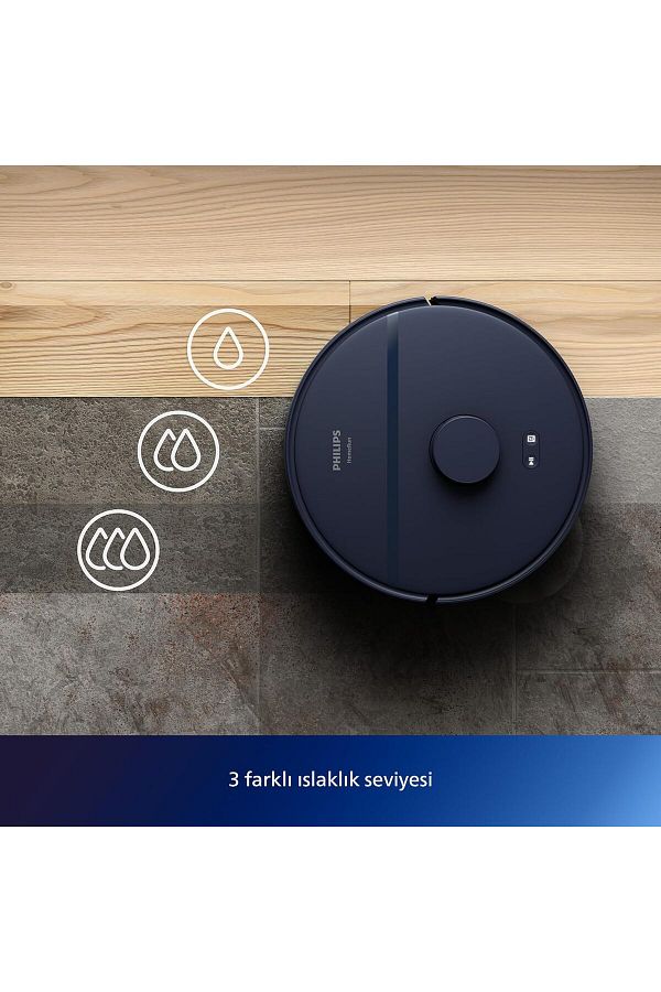Philips Homerun Aqua Islak ve Kuru i Robot Süpürge, LiDAR - Görsel 3