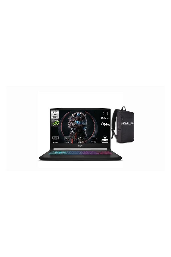 MSI KATANA 15 B13VGK-1874XTR i7 13620H 64gb 1tb SSD RTX4070 W11P 15.6" FHD 144Hz & B13VGK1874XTRK46