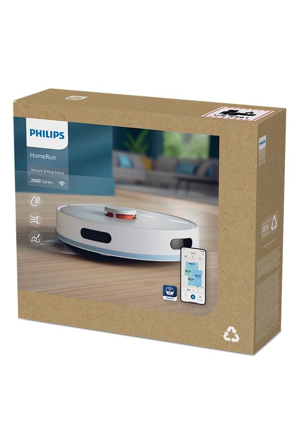 Philips Vacuum 2700 Pa, 130 dk, Haritalama, Wifi Robot Süpürge - Görsel 6