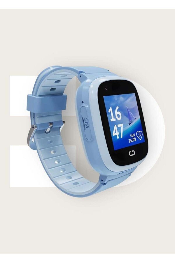 Slazenger 4g Sim Kartlı Tam Konum Takipli Sesli Ve Görüntülü Görüşme Özellikli Gps Lbs Sos Akıllı Çocuk Saati - Görsel 2