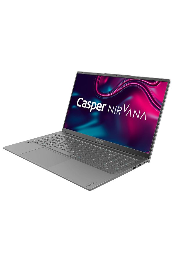CASPER Nirvana X600.155H-BV00A-G-F Intel Ultra 7 155H 16GB RAM 500GB NVMe SSD 15.6" W11 Home Laptop - Görsel 2