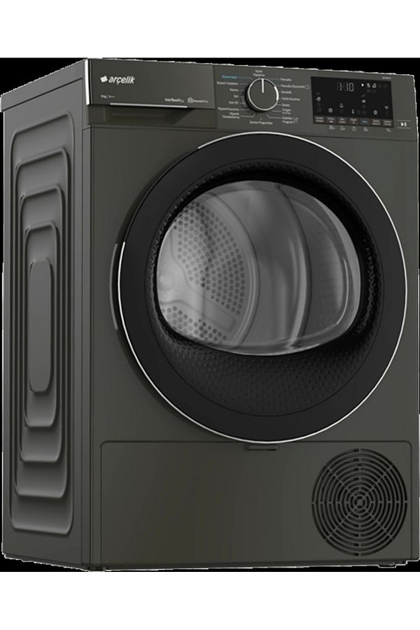 Arçelik 910 KMP IG Gri Kurutma Makinesi - Görsel 2