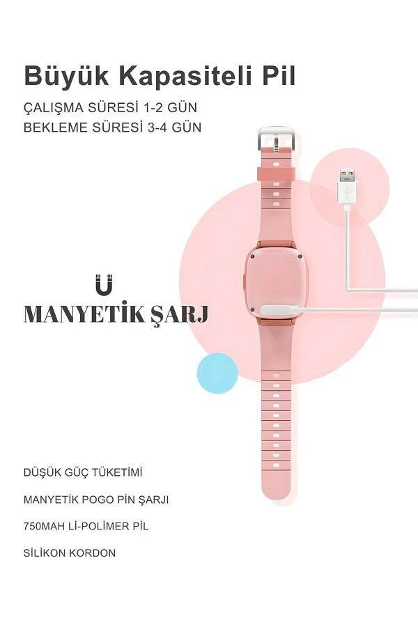Slazenger SL.09.2158.5.03 Akıllı Çocuk Saati 4g Sim Kart Destekli Görüntülü Görüşme Özelliği - Görsel 6