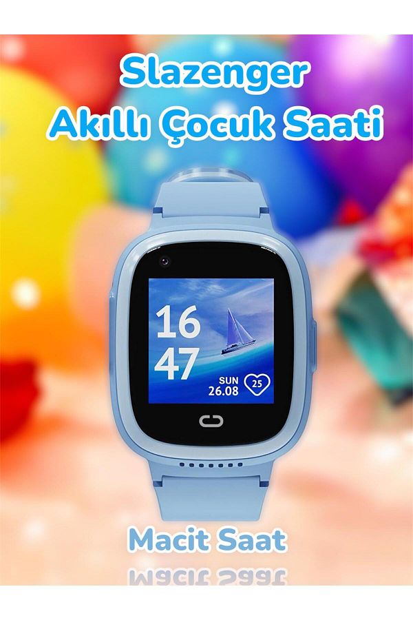 Slazenger Akıllı Çocuk Saati 4g Sim Kart Destekli Görüntülü Görüşme Özelliği - Görsel 3