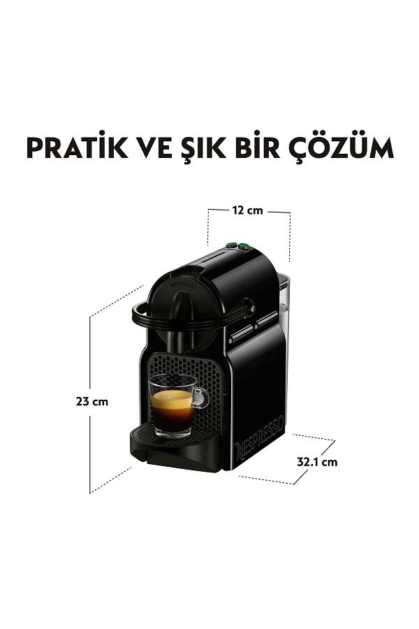 Nespresso Inıssıa D40 Black - Görsel 7