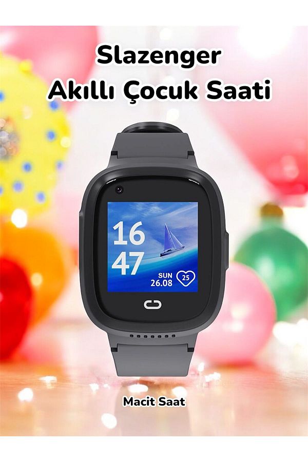 Slazenger Akıllı Çocuk Saati 4g Sim Kart Destekli Görüntülü Görüşme Özelliği - Görsel 2