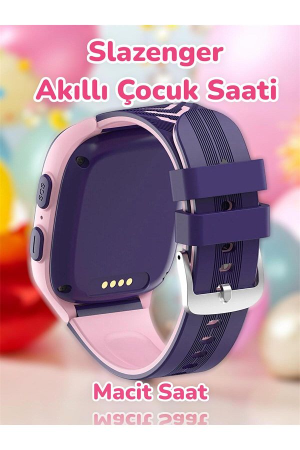 Slazenger Akıllı Çocuk Saati 4g Sim Kart Destekli Görüntülü Görüşme Özelliği Orjinal 2 Yıl Garantili - Görsel 4