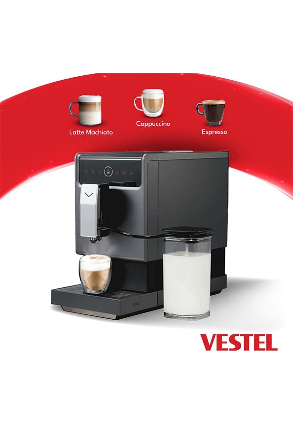 VESTEL Espr 30 gr Tam Otomatik Espresso Makinesi - Görsel 3
