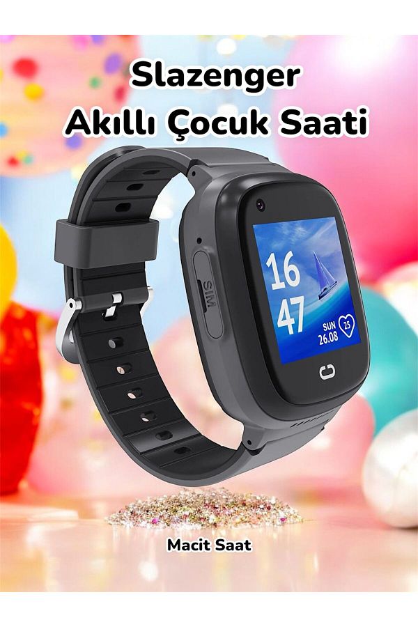 Slazenger Akıllı Çocuk Saati 4g Sim Kart Destekli Görüntülü Görüşme Özelliği - Görsel 3