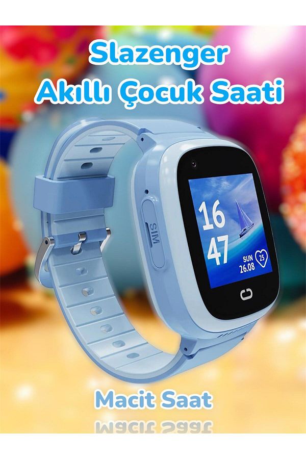 Slazenger Akıllı Çocuk Saati 4g Sim Kart Destekli Görüntülü Görüşme Özelliği - Görsel 2