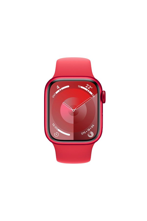 Apple Watch Series 9 Gps 41mm (PRODUCT)red Alüminyum Kasa Ve (PRODUCT)red Spor Kordon - S/m - Görsel 2