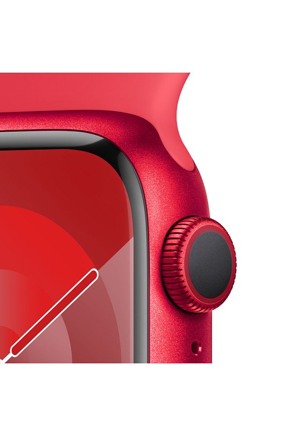 Apple Watch Series 9 Gps 41mm (PRODUCT)red Alüminyum Kasa Ve (PRODUCT)red Spor Kordon - S/m - Görsel 3