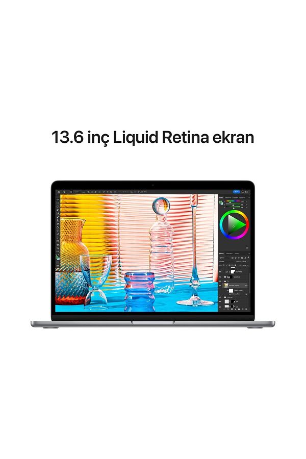 Apple Macbook Air M2 16gb 256gb Ssd Macos 13" Taşınabilir Bilgisayar Uzay Grisi Mc7u4tu/a - Görsel 6