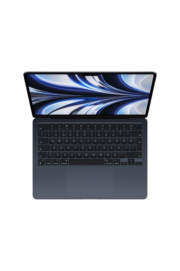 Apple 13" MacBook Air: Apple M2 chip with 8-core CPU and 8-core GPU, 16GB, 256GB - Gece Yarısı - Görsel 5