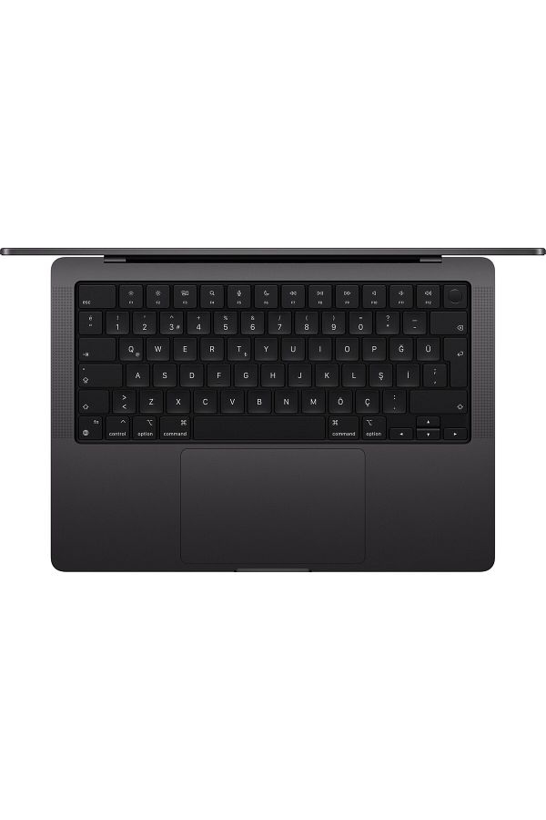 Apple 14" MacBook Pro: Apple M4 chip with 10‑core CPU and 10‑core GPU, 16GB, 512GB SSD - Uzay Siyahı - Görsel 2