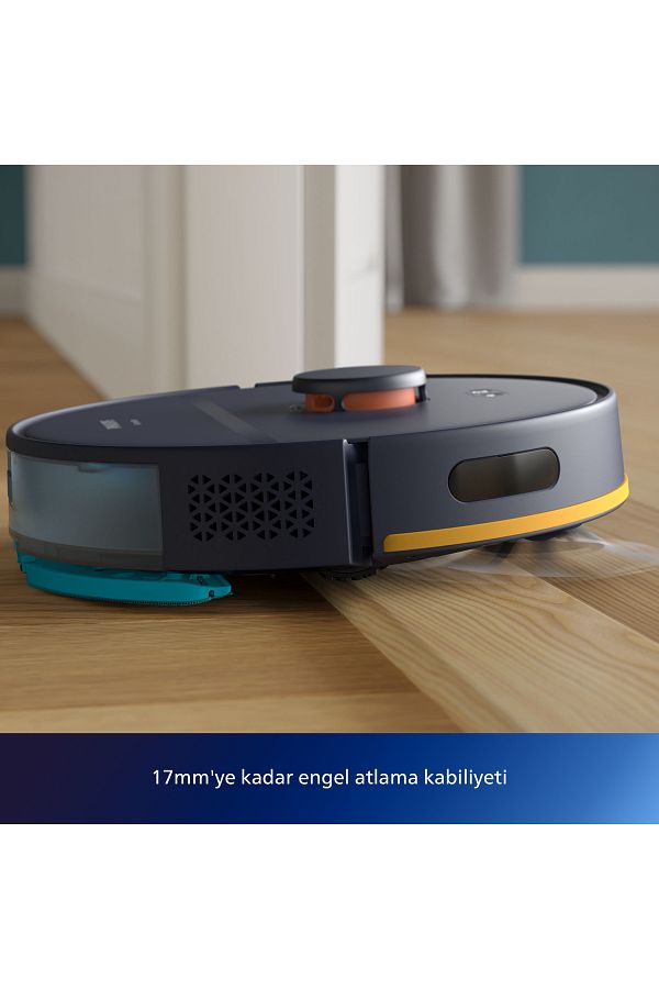 Philips 2000 Serisi Islak Kuru Moplu Robot Süpürge, Yüksek Emiş Gücü, Uzun Çalışma Süresi, XU2000/10 - Görsel 6