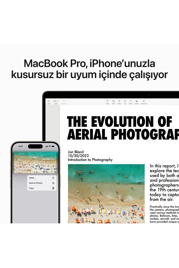 Apple Macbook Pro M3 Pro 36gb 512gb Ssd 16 Inç Gümüş Mrw63tu/a - Görsel 7