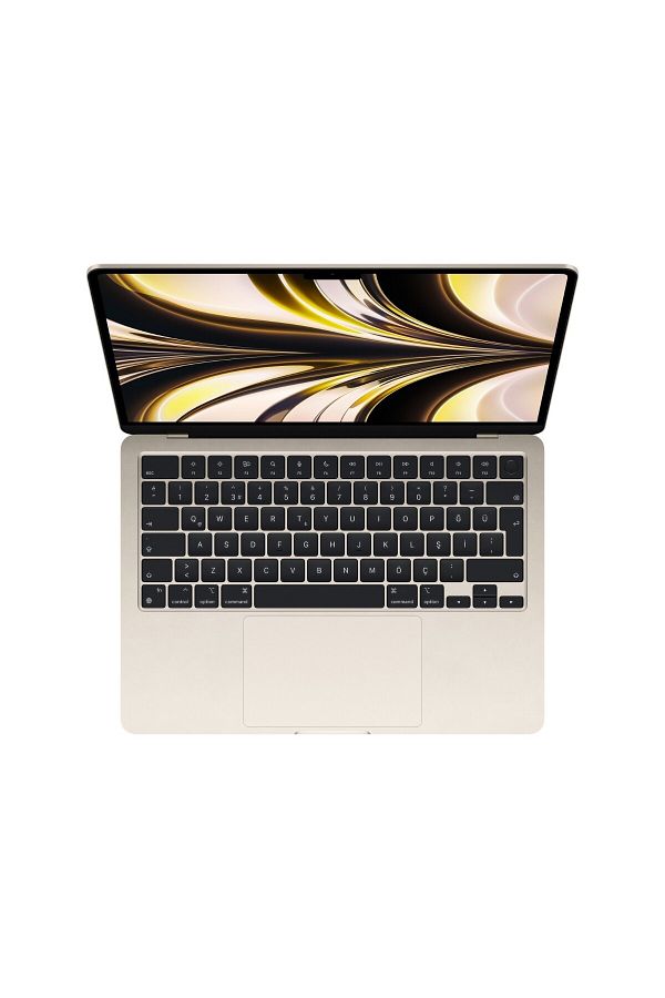 Apple 13" MacBook Air: Apple M2 chip with 8-core CPU and 8-core GPU, 16GB, 256GB - Yıldız Işığı - Görsel 4